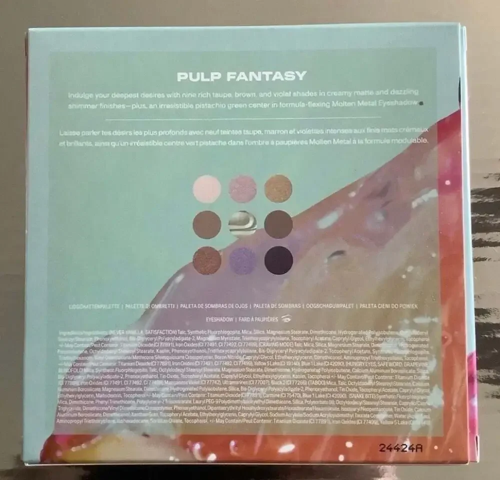 Morphe 9-Pan Pulp Fantasy Artistry Eyeshadow Palette‎